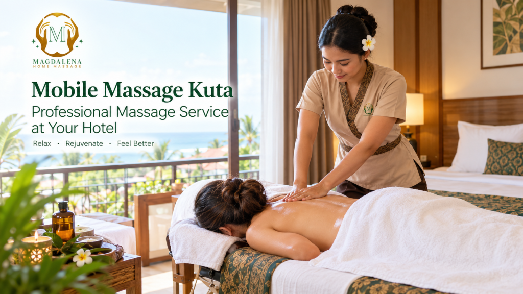 Mobile Massage Kuta professional massage service at a hotel in Bali